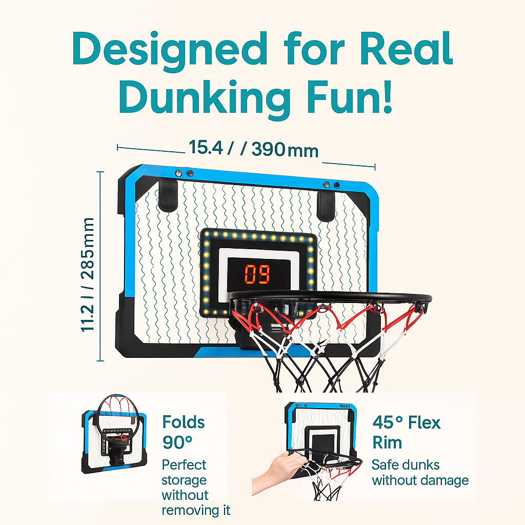 Interactive Dunk Hoop